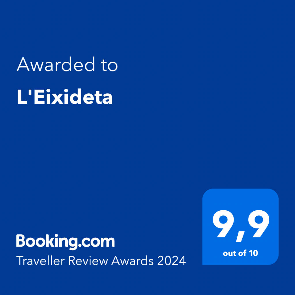 Booking.com Award 2024 Eixideta Salou